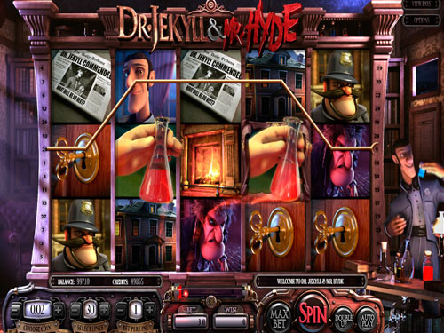 La machine à sous Dr Jekyll & Mr Hyde - Betsoft Gaming.
