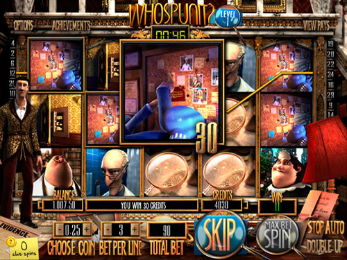 La machine à sous Whos Punit - Betsoft Gaming.